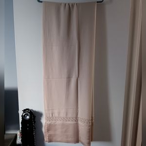 Jaeger pashmina shawl with silk trim